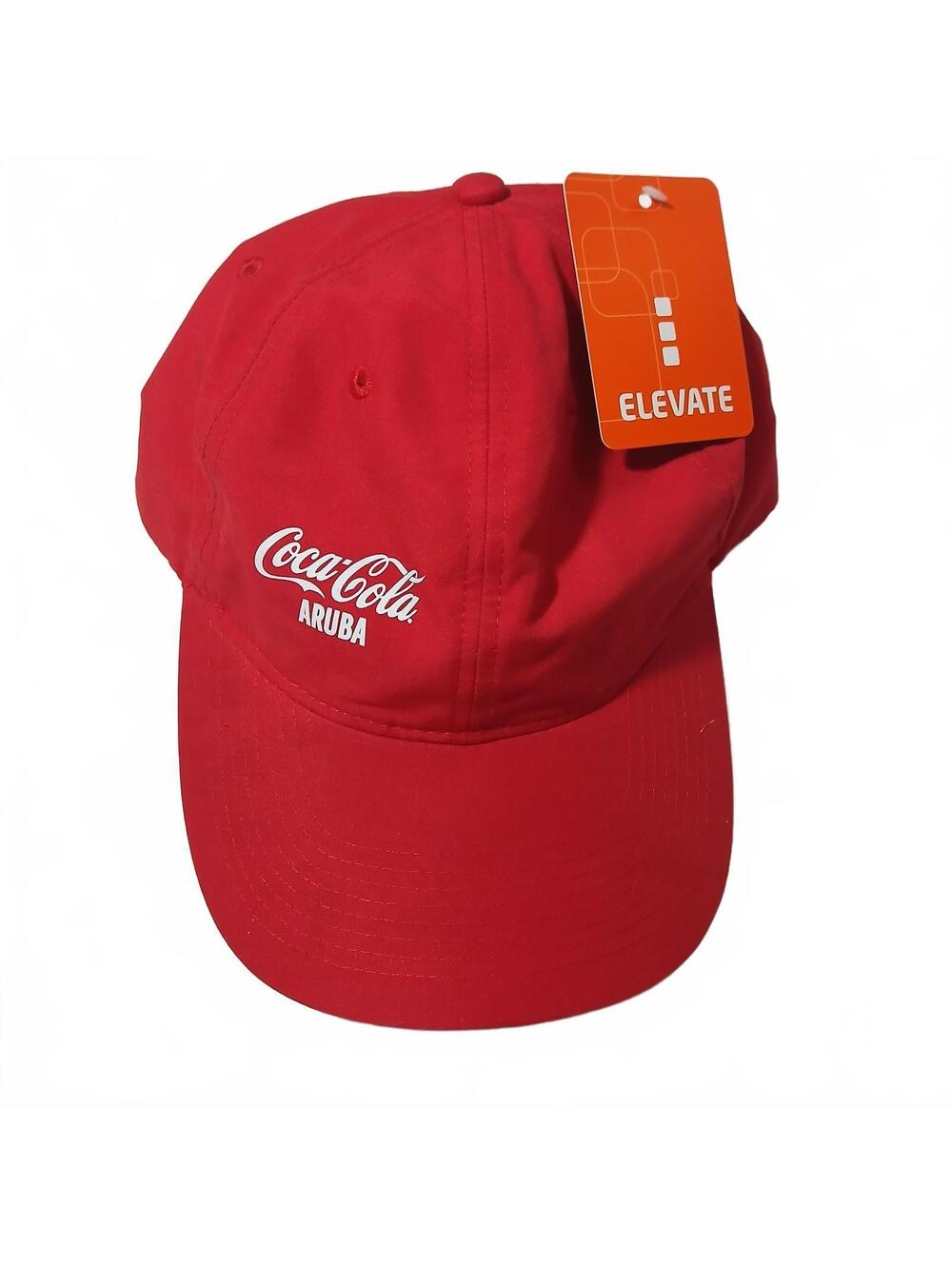 Coca Cola Aruba Red Strapback Hat Cap Travel Promo Dadcore Retro